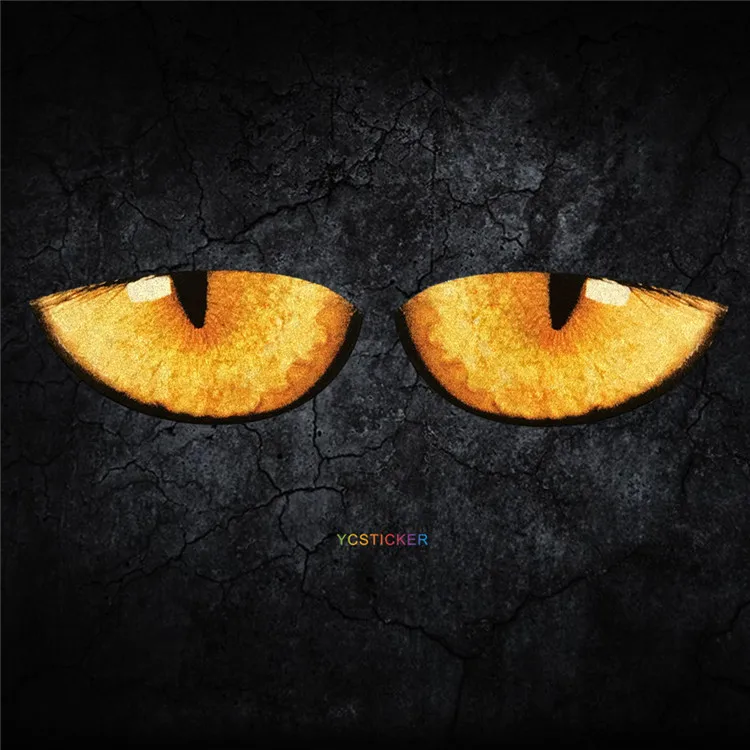 

Latest design car reflective skin sticker cat eye graphics reflective vinyl decal made in authentic usa 3M reflective material