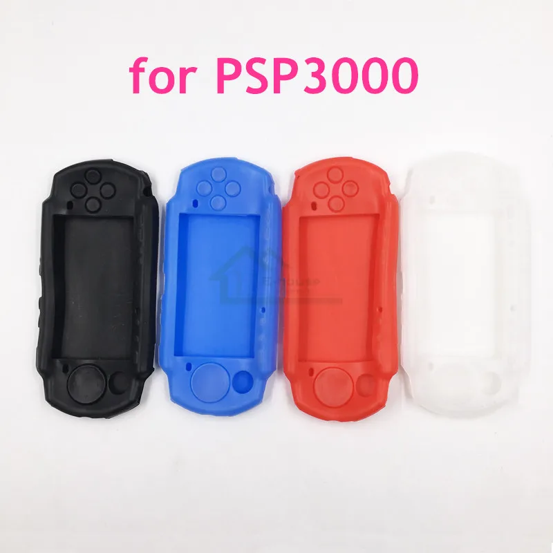 E house 10pcs Silicone Cover Case Skin For PSP 2000 3000 Soft Rubber