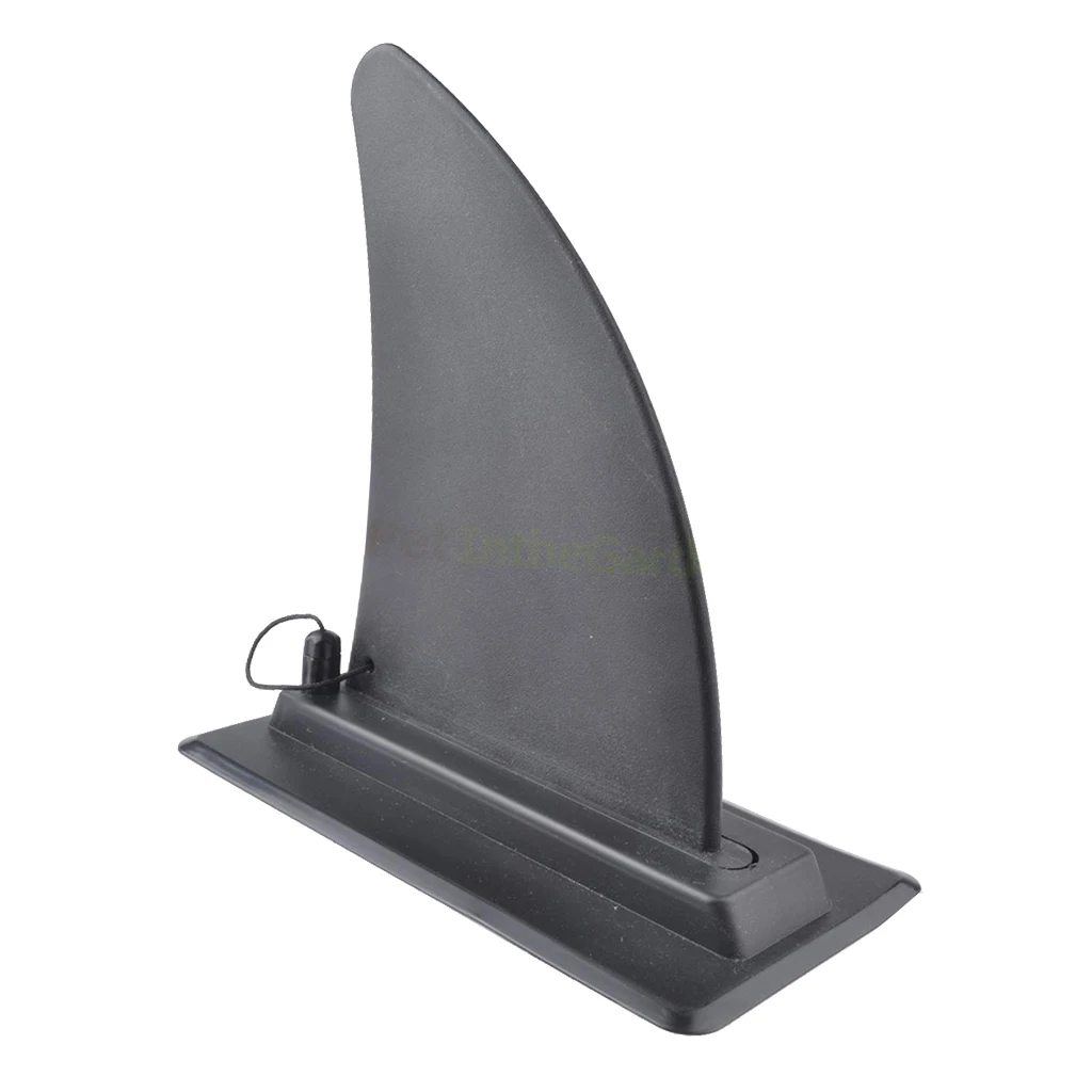 Black Tracking Integral Fin Skeg Watershed Board For Inflatable Boat Kayak Canoe Rubber Dinghy Accessories