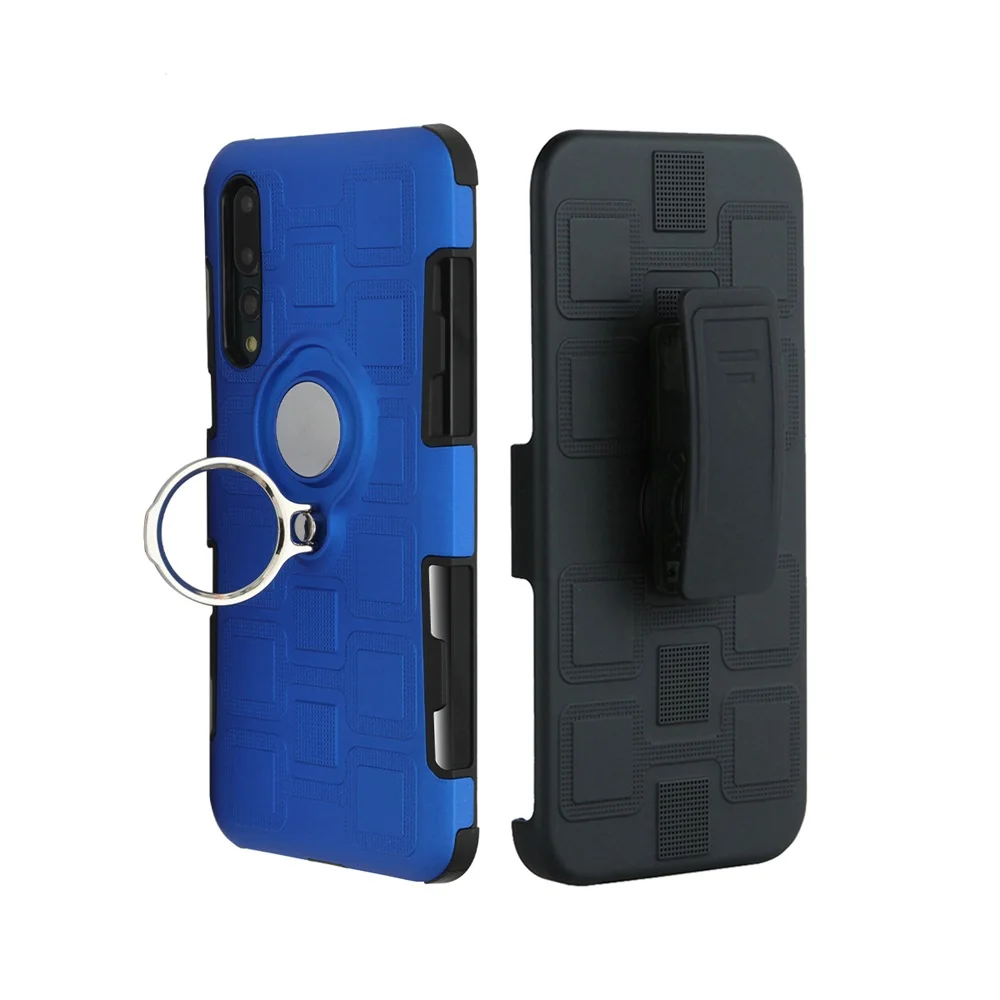 

Full Cover Shockproof Case For Huawei P20 P30 Lite Mate 10 Pro TPU+PC Cover Honor 7 8 9 X Anti-Shock 3 in 1 Silicone Phone Case