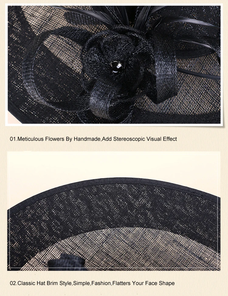 8_sinamay hats for wedding