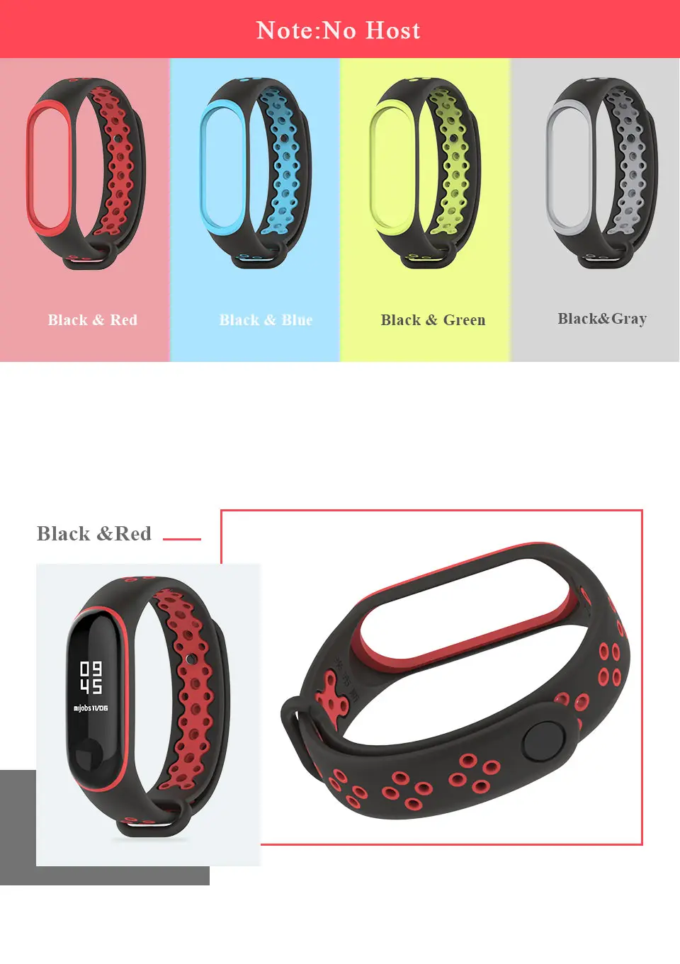 Mi jobs mi Band 3 ремешок браслет на запястье для Xiaomi mi Band 4 спортивный силиконовый браслет для Xiaomi mi Band 3 4 Смарт-часы