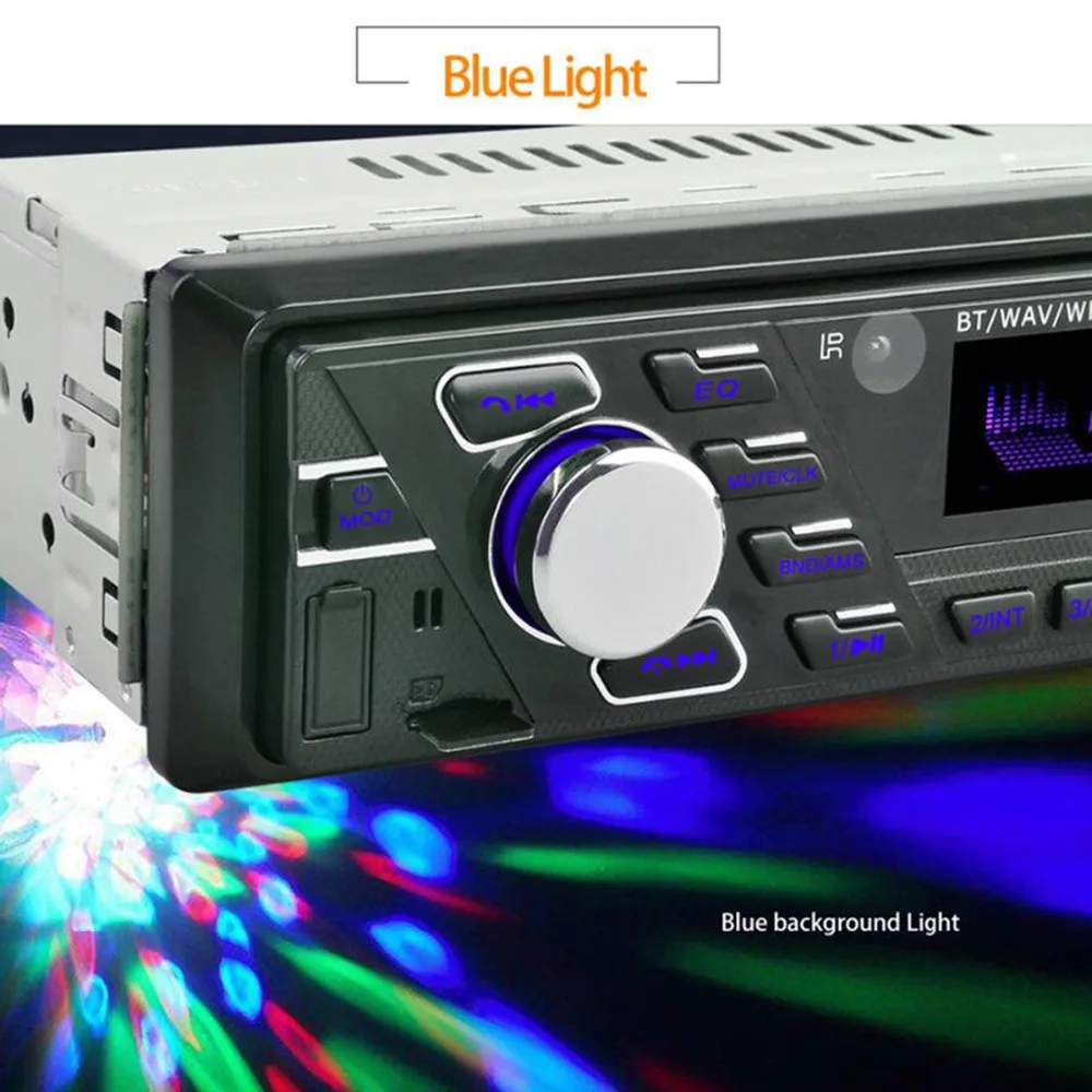 SOONHUA Bluetooth аудио MP3 автомобильный радиоприемник проигрыватель стерео проигрыватель USB SD головного устройства в накатать время Дисплей Функция с дистанционное управление