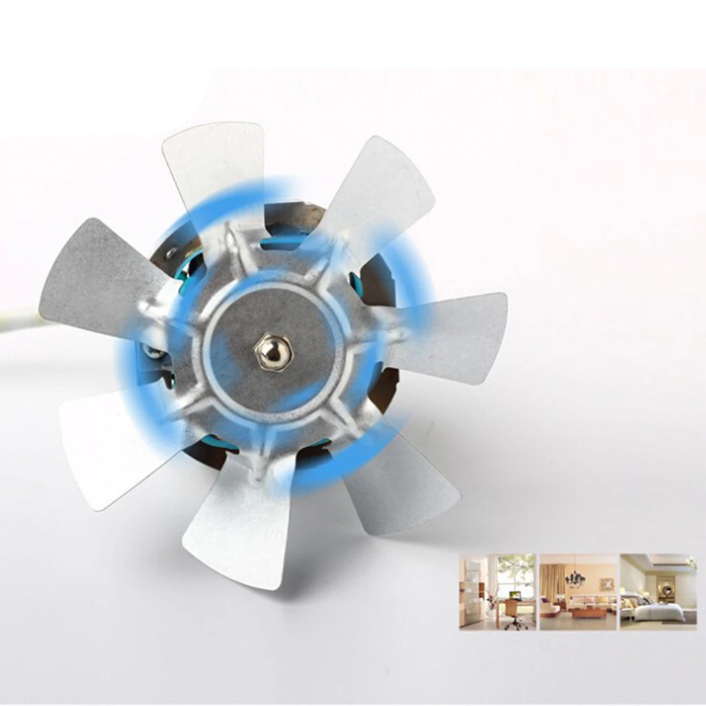 4 дюйма 100 мм 20 Вт вентиляционный вентилятор для ванной комнаты гаража вытяжной вентилятор потолочный и настенный вытяжной вентилятор с воздушным охлаждением