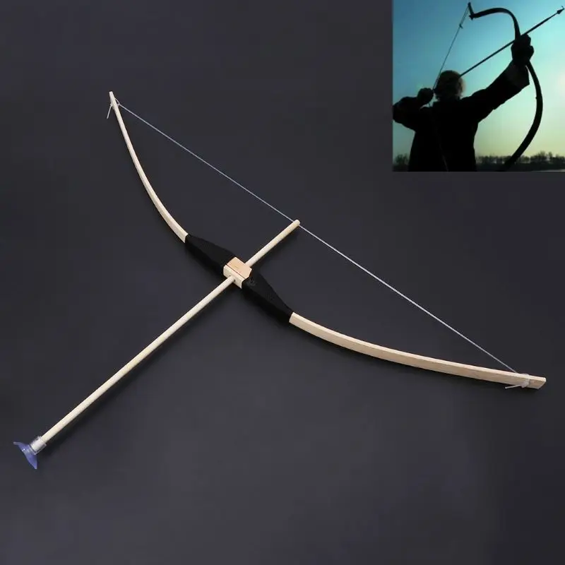 Безопасный бамбуковый лук стрела игрушка герой Косплей Спорт на открытом воздухе детская игрушка подарок мальчик сувениры
