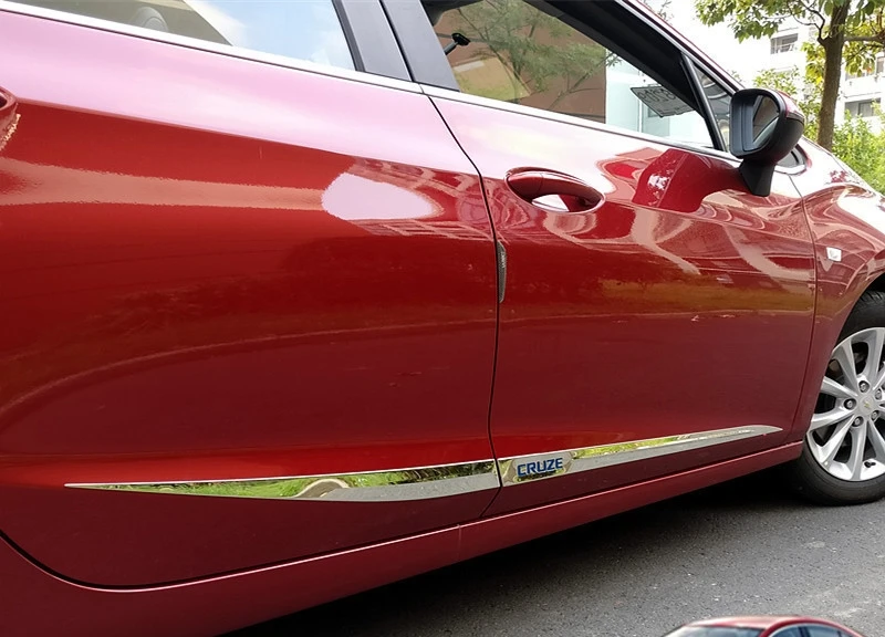 ABAIWAI наклейка на кузов автомобиля для Chevrolet Chevy Cruze бампер полоса дверь боковой