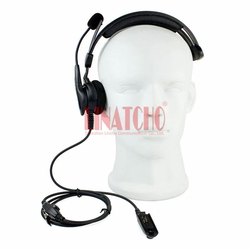 good quality MTX850 PRO5150 GP328 GP338 walkie talkie single side headsets with mic 3
