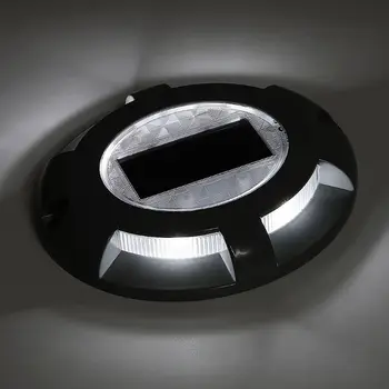 

Solar Power Outdoor Road Stud LED Light Driveway Pathway Dock Path Ground Lamp