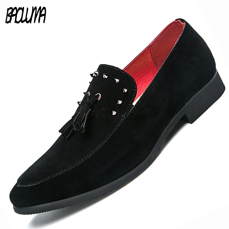 

2018 Spring New Fashion Breathable Mens Flats Loafers Casual shoes Solid Flats Spring Autumn Quality Casual Shoes For Men