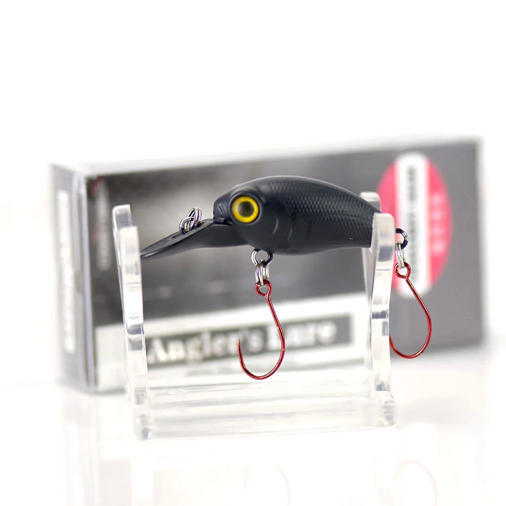 32mm 3.2g Crank bait Hard Plastic Fishing Lures, Countbass Wobbler Freshwater Salmon Crappie Fishing Baits|fishing lure|plastic fishing lurescrank bait - AliExpress