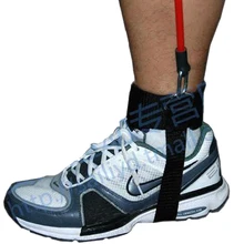 2 шт./партия, фитнес-тренажер для ног, латексная трубка, сопротивление, ремешок на лодыжке