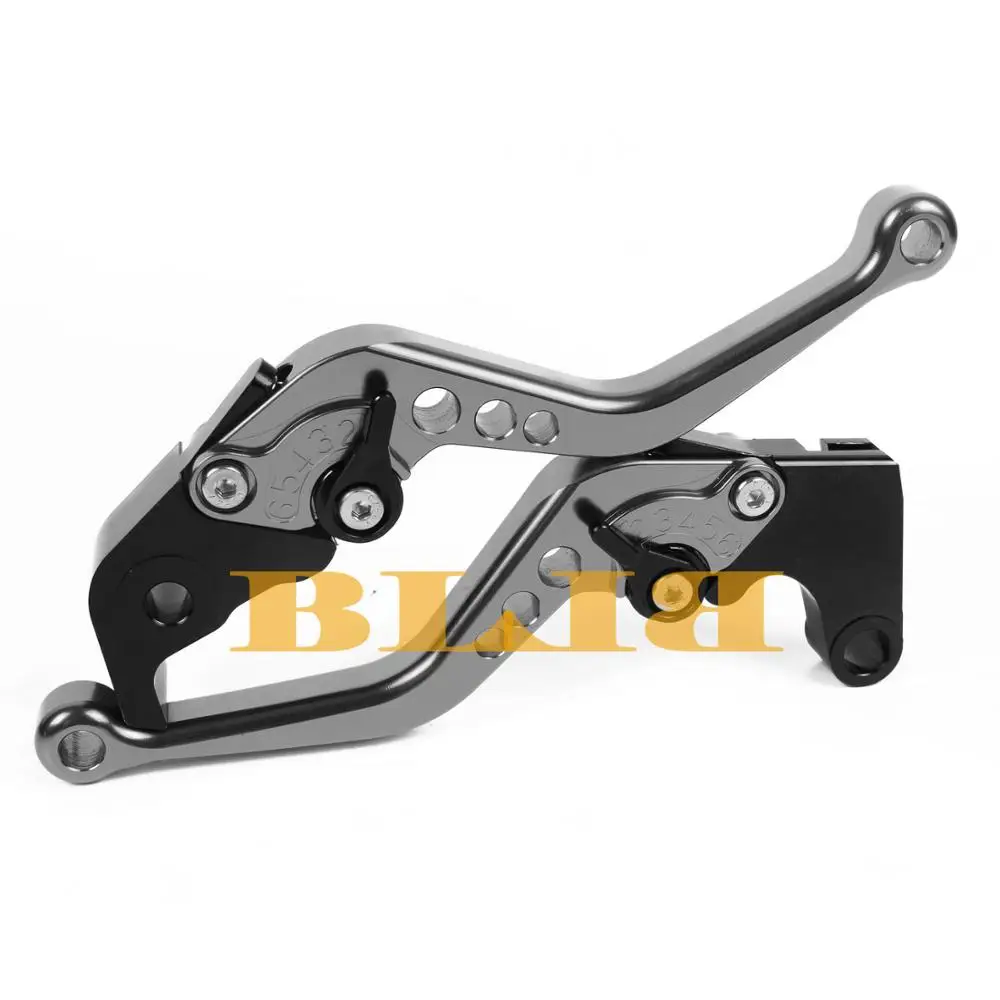 Brake Clutch Lever Fold Extend Set For Yamaha MT-125 R125 Green