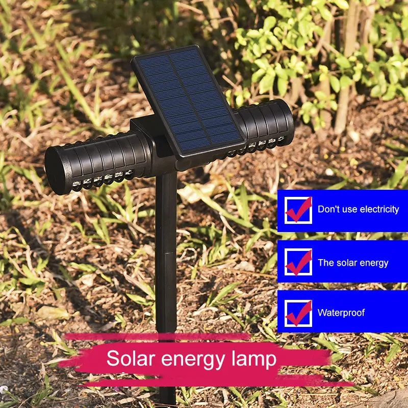 

Solar Powered energy saving Yard Lawn Light USB/Solar Charging Anti Mosquito Insect Pest Killer Trapping Lantern Emergency Lamp