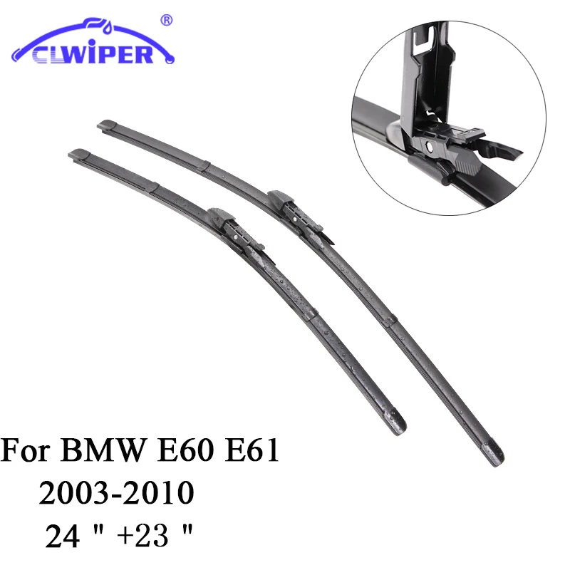 bmw e60 wiper blades size