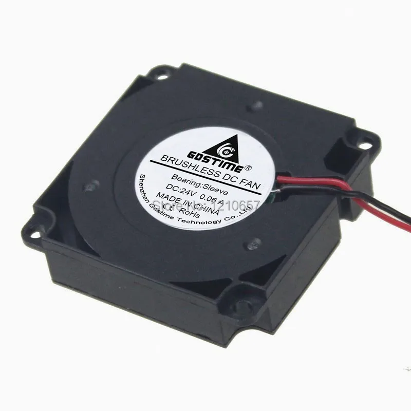 

200 pieces lot Gdstime Brushless DC Cooling Blower Fan 2 Pin 24V 4010S 40mm x 10mm 4CM