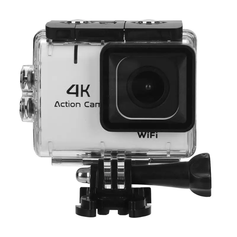 M22 1.8 Inch Touch Control 4K Action Camera Touch Control Waterproof WiFi Sports Camera DVR Camcorder 170 Wide Angle TF Card - Цвет: Белый