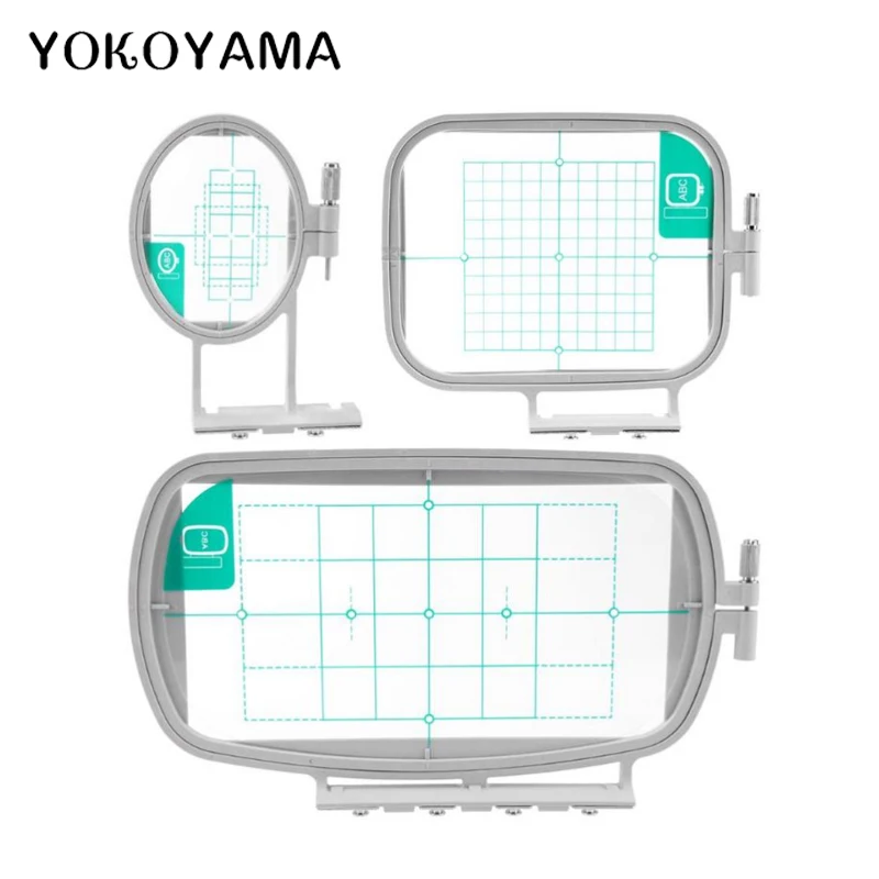 

YOKOYAMA Oval Rectangle Multi Function Embroidered Frame Craft Cross Stitch Needlework Sewing Hoop Home Hand DIY Sewing Tool