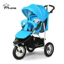 Модный детский складной высокий пейзаж тележка четырехколесный привод может кататься на трехколесном велосипеде