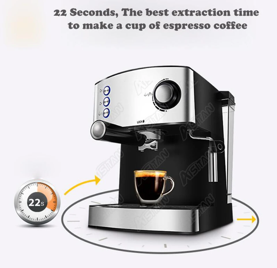 MD2007 Electric Mini Coffee Machine Automatic Coffee Maker Espresso Machine 220v for shop with parts