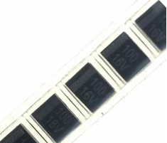 

100PCS 3528 16V 100UF 107C B Type SMD tantalum capacitor