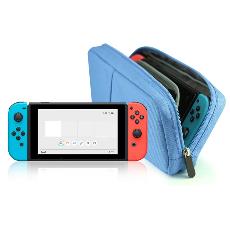 

Portable Carry Case Travel Bag for Nintend Switch Console Shell Pouch Protector Game Console Storage Bag Black/ Blue/ Pink