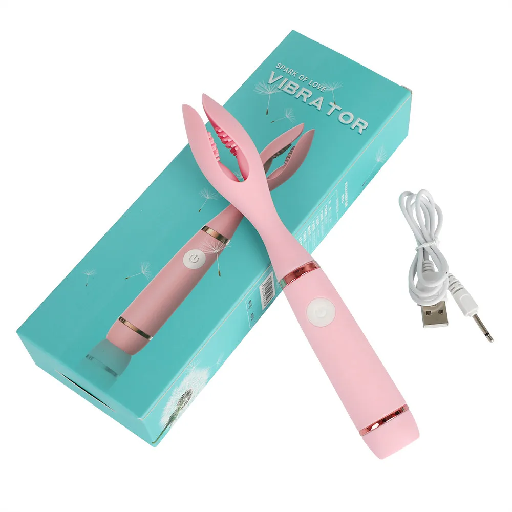 Clitoris Clip Vibrator Sex Toys for Women Clitoris Stimulator Sex Dildo Penis Vibration Rings Female Masturbators Nipple Massage (9)