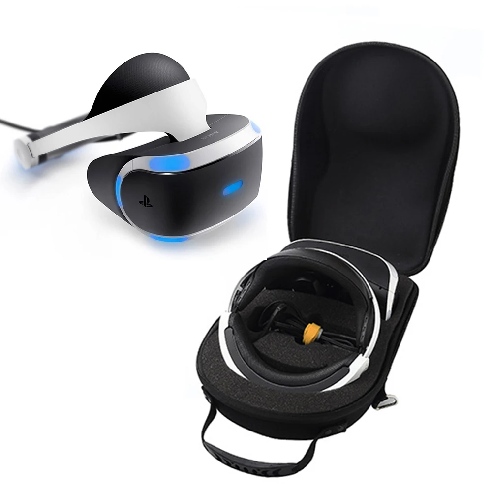 Новейший жесткий чехол EVA для путешествий, чехол для sony Playstation 4 PS4 VR(PSVR), гарнитура виртуальной реальности