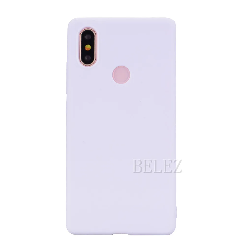 Candy Color Case for Xiaomi Mi8 SE Mi 6 A1 A2 Lite Mi Max 2 3 Pro Mix 2S Pocophone F1 on the Redmi Note 6 Pro 5 6A 4X 5A S2 Case - Цвет: white