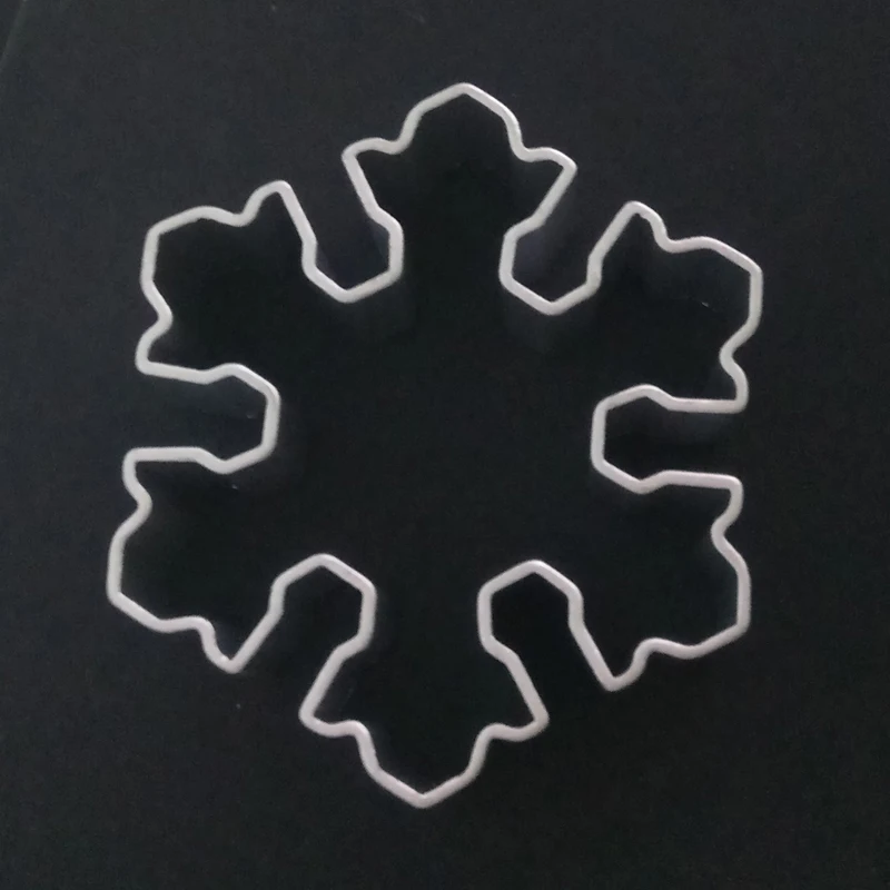 

Free shipping snowflake cookie cutters cooking tools decoration Silicone Mold baking Fondant Sugar Craft Molds DIY Cake fimo