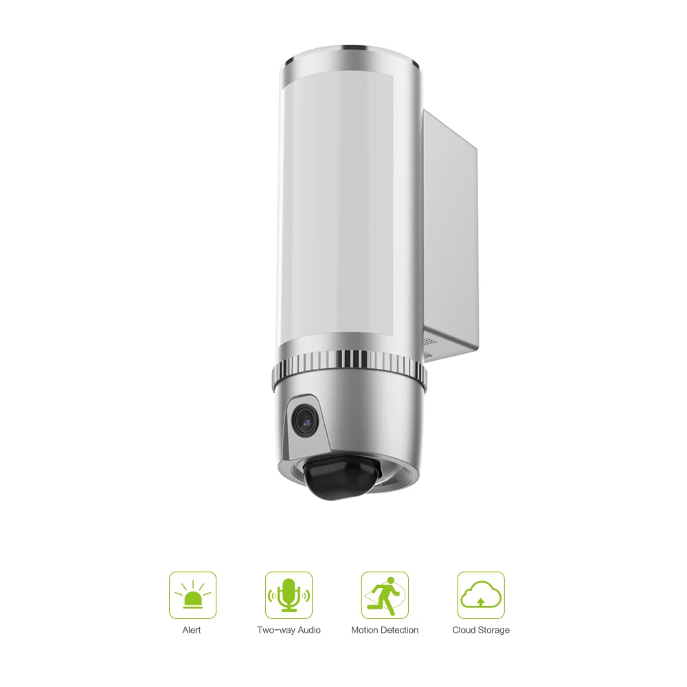 

FREECAM L910 HD 1080P Outdoor CCTV WiFi Security Pir Motion Sensor Night Vision 2-Way audio 2.4GHz Floodlight IP Camera