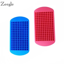 160 сетка DIY Творческий крошечный Ice Cube Плесень квадратный Форма силиконовые для льда фрукты Ice Cube чайник Бар Кухня Интимные аксессуары карамельный цвет