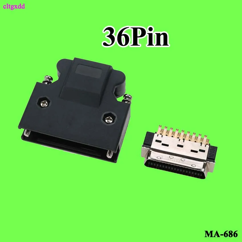 

cltgxdd 36P SAN-M gold plated servo plug servo drive connector SCSI-36 core 10336