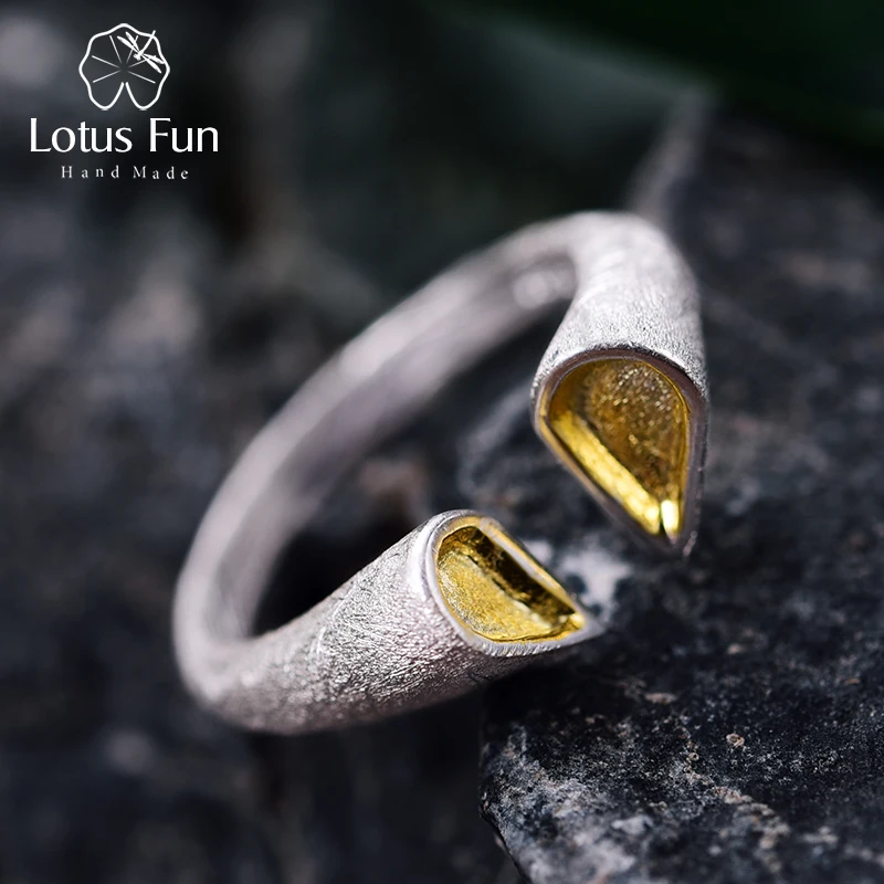 Женское кольцо с сердечками Lotus Fun изящное дизайнерское из настоящего серебра 925 пробы|fine jewelry|bijoux ringbijoux design |
