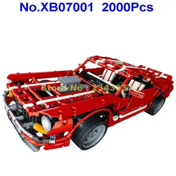 

xb07001 2000pcs technic creative moc series 2014 muscle car building block Toy