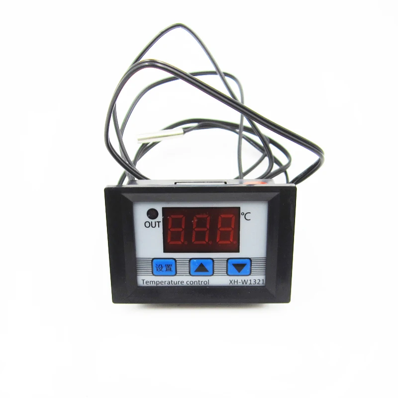 HX19A001 XH-W1321 DC 12v Digital LED Temperature Controller 10A  Electronic Thermostat Control Switch + Probe(4)