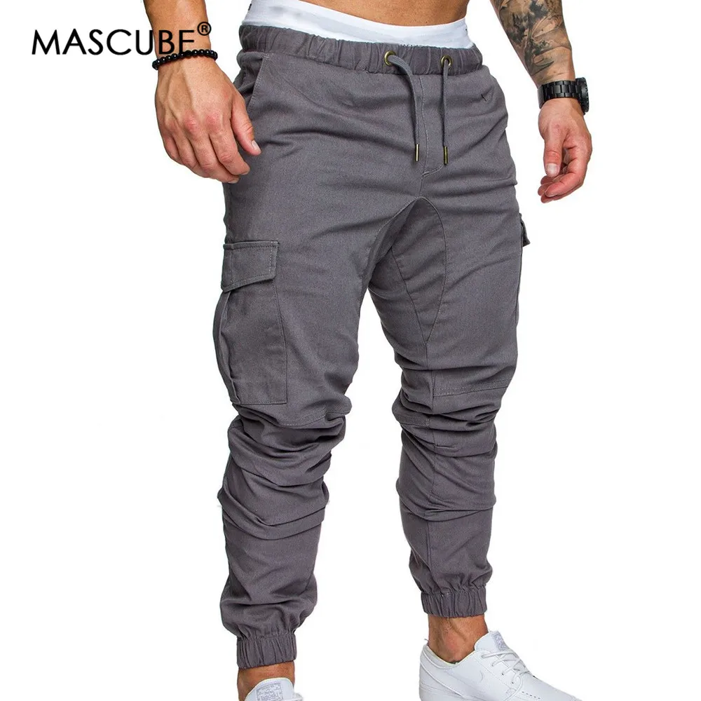 Aliexpress.com : Buy MASCUBE Men's Trousers Fashion Men's Jogging Pants ...