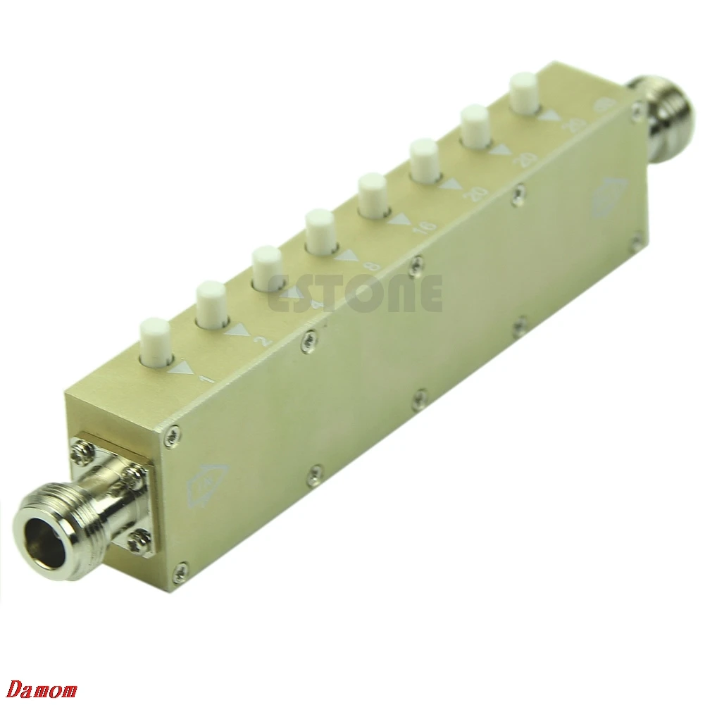 

Adjustable Key-Press Variable Attenuator 5W 0-90dBi DC-2.5GHZ 50ohm 8-key MY8_10