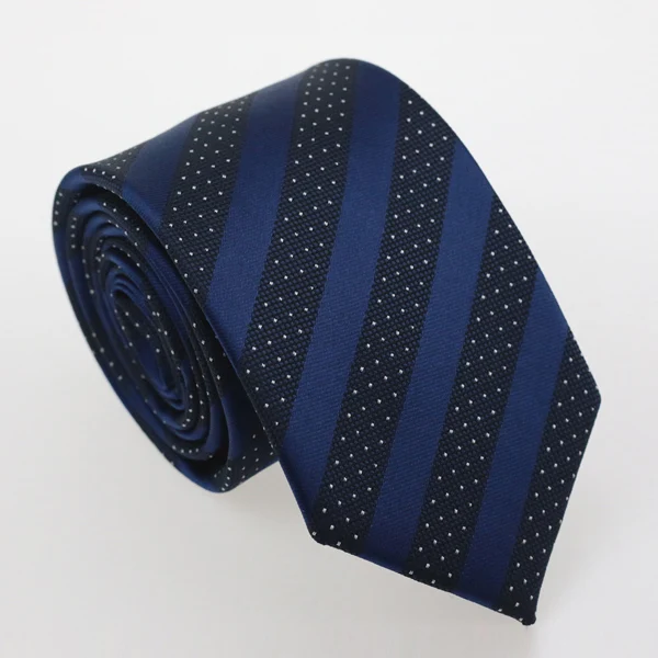 HUISHI 7 см мужские галстуки подарок синий модный галстук в горошек жаккардовый тонкий галстук бизнес красный фиолетовый черный полосатый галстук для мужчин подарок - Цвет: HS 12