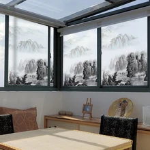 Индивидуальные, для окон наклейка: электростатический глазурованное стекло стикер: наклейка на унитаз: балкон бумага на окна изготовлена из прозрачного материала и непрозрачный