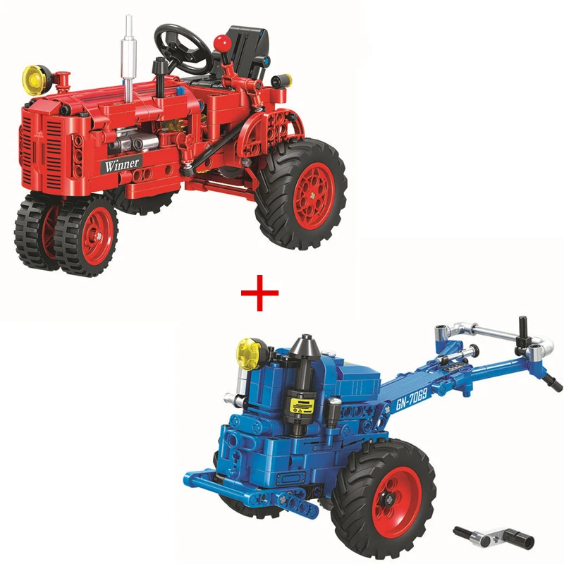 tractor building set