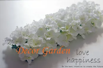 

Wholesale Free Shipping Wedding Aritificial Silk Hydrangea Flower Row Arch Hanabusa T Station Kiosk Ceremony Floral Arrangement