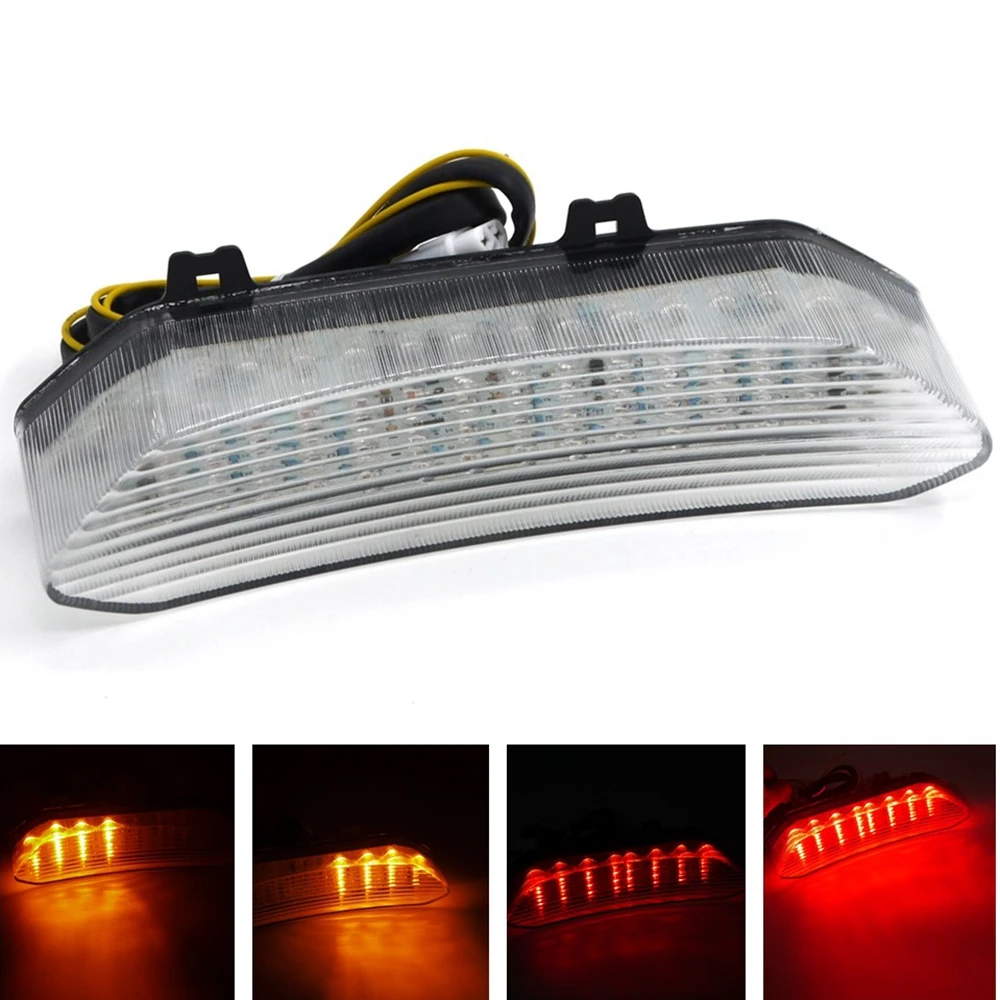 

Eonstime High Quality Clear Smoke Motorcycle LED Rear Tail Turn Signal Light Lamp Taillight for Yamaha 2002-2003 YZF R1