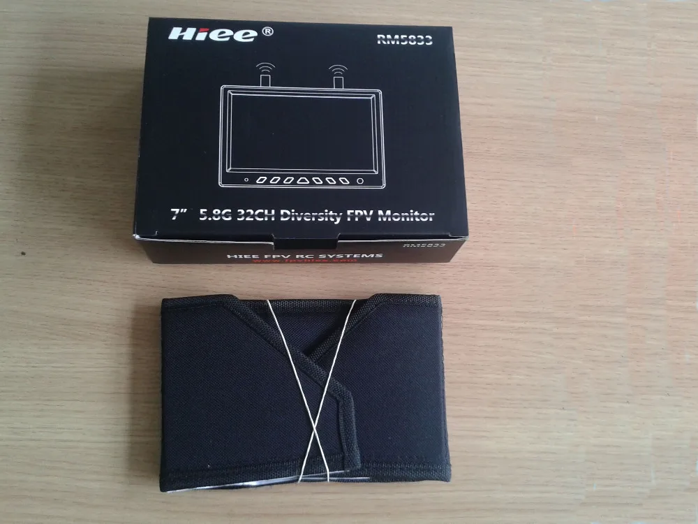 HIEE 7 дюймовый монитор FPV/Встроенный аккумулятор Lipo и 32 канальный приемник 5 8G с
