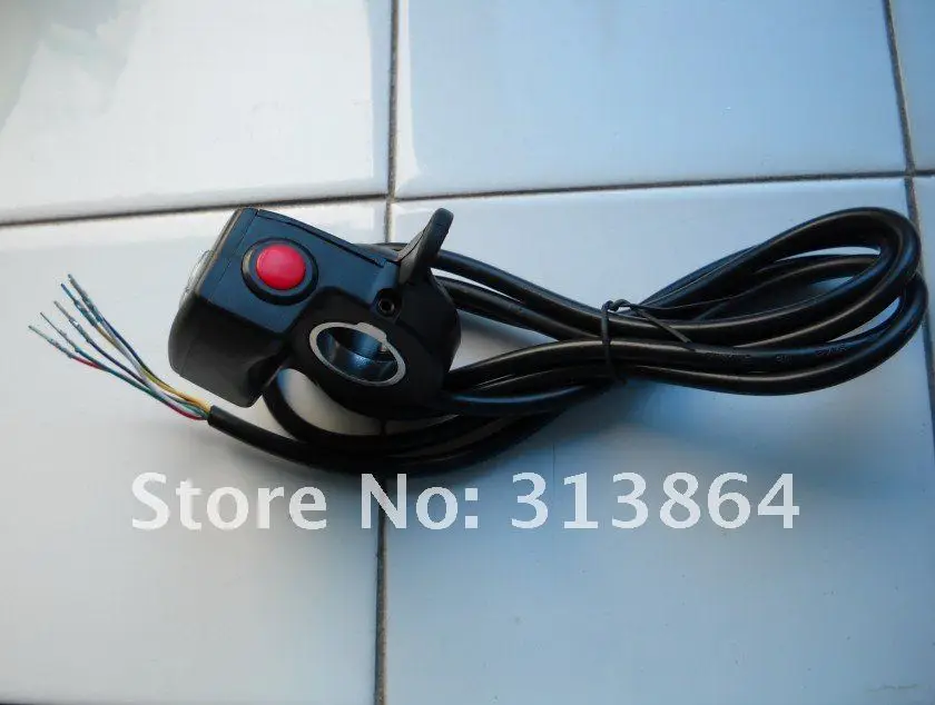 Cheap 48V Thumb Throttle with battery indicator&on/off switch Wuxing Brand No Handle Bars 3