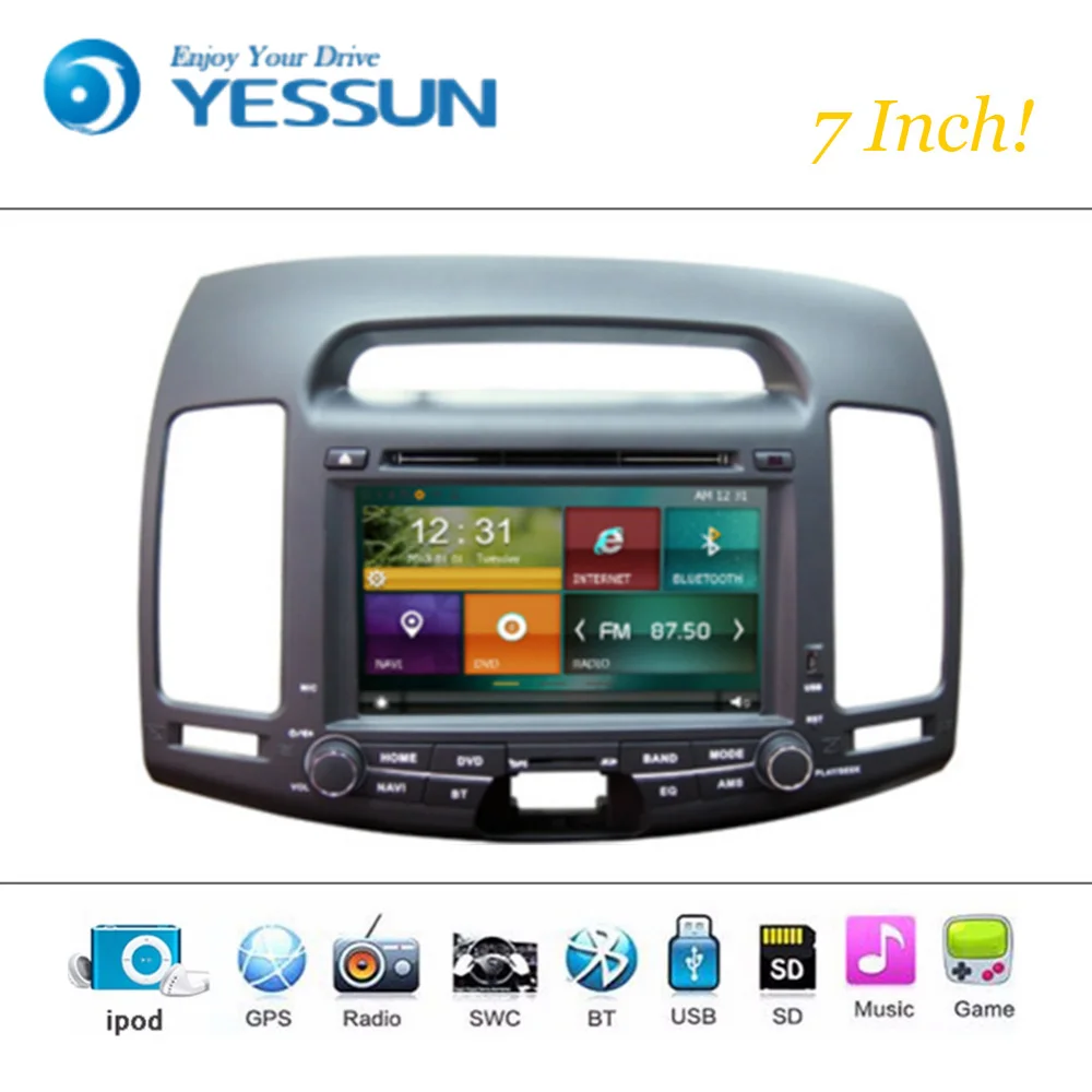 

Car DVD Player Wince System For Hyundai Elantra 2007~2011 Autoradio Car Radio Stereo GPS Navigation Multimedia Audio Video