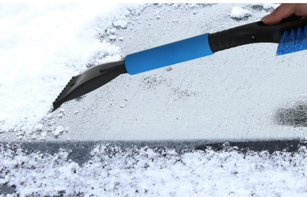 Автомобиль-Стайлинг kongyide скребок для льда автомобиль Снежный скребок для льда SnoBroom щетка для снега Лопата щетка для удаления зима td12 Прямая поставка