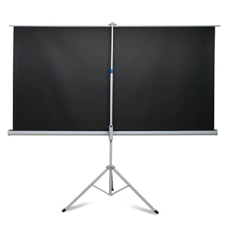 Fast Free Shipping! Tripod Portable Projection Screens 84 inches 169