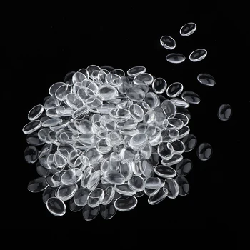 

200 Granules Pro Nails Tips Nail Polish Art Color Display Chart Beads Clear