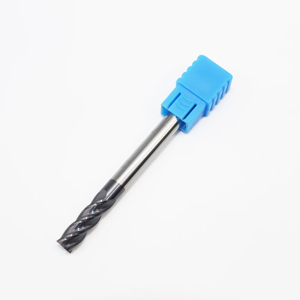 

1PCS D6X75L 4 Flute HRC50 6mm CNC Endmill Router Bits Solid Carbide Endmill Standard Length face mill cnc Milling Cutter