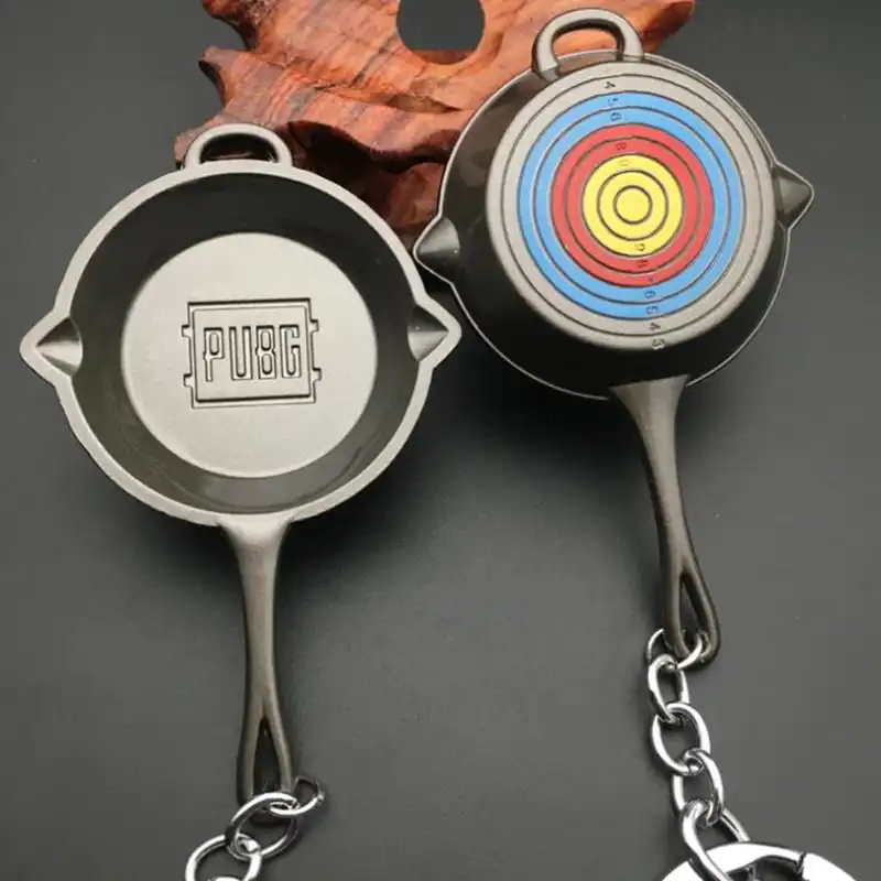 Detail Feedback Questions About Game Pubg Level 3 Saucepan Keychain - game pubg level 3 saucepan keychain playerunknown s battlegrounds surrounding weapons alloy cosplay props pendant new